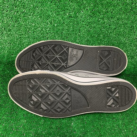 Converse All-Star Chuck Taylor Silver Glitter Low Sneakers 549679F Womens 10 US - Picture 8 of 9